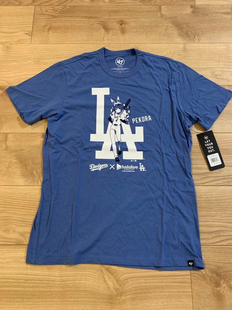 レア】ホロライブ ぺこらドジャース 限定コラボ Tシャツ - メルカリ