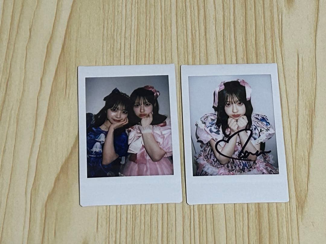 増田彩乃桜庭遥花ペアチェキ 桜庭サインチェキ - メルカリ