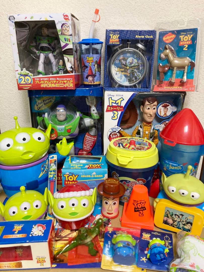 日*4様 トイ・ストーリー まとめセット ウッディ バズ・ライトイヤー エイリア