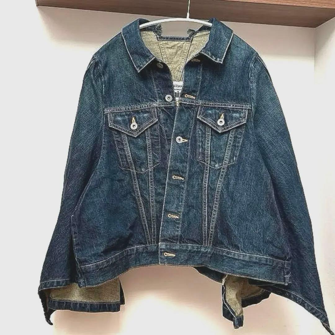 コム デ ギャルソン ジュンヤ ワタナベ デニム ジャケット ポンチョ