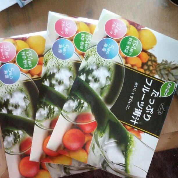 めっちゃ　たっぷりフルーツ青汁30包Х3箱