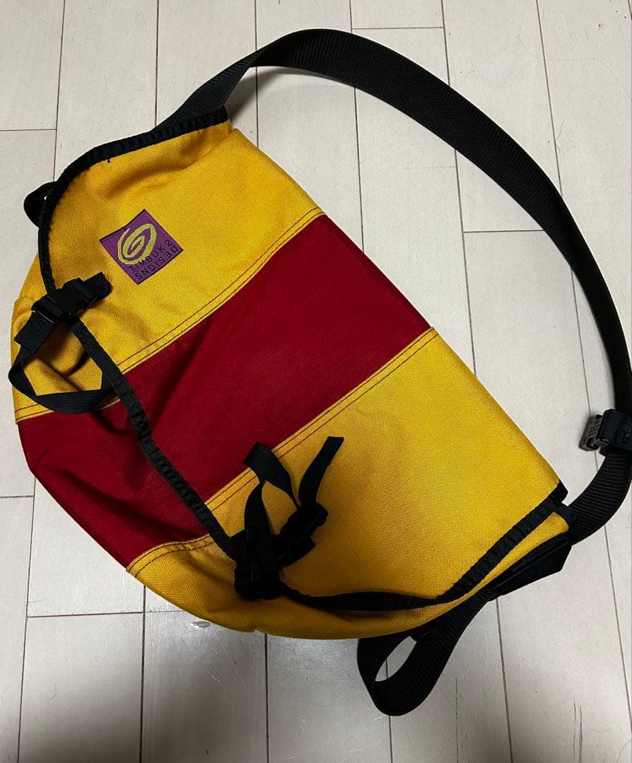 90s USA製 TIMBUK2ティンバック2メッセンジャーバッグ 希少配色