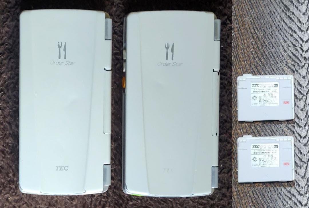 整備品!! 即発送！２台セット！東芝TECハンディターミナル『HTL-200』➋