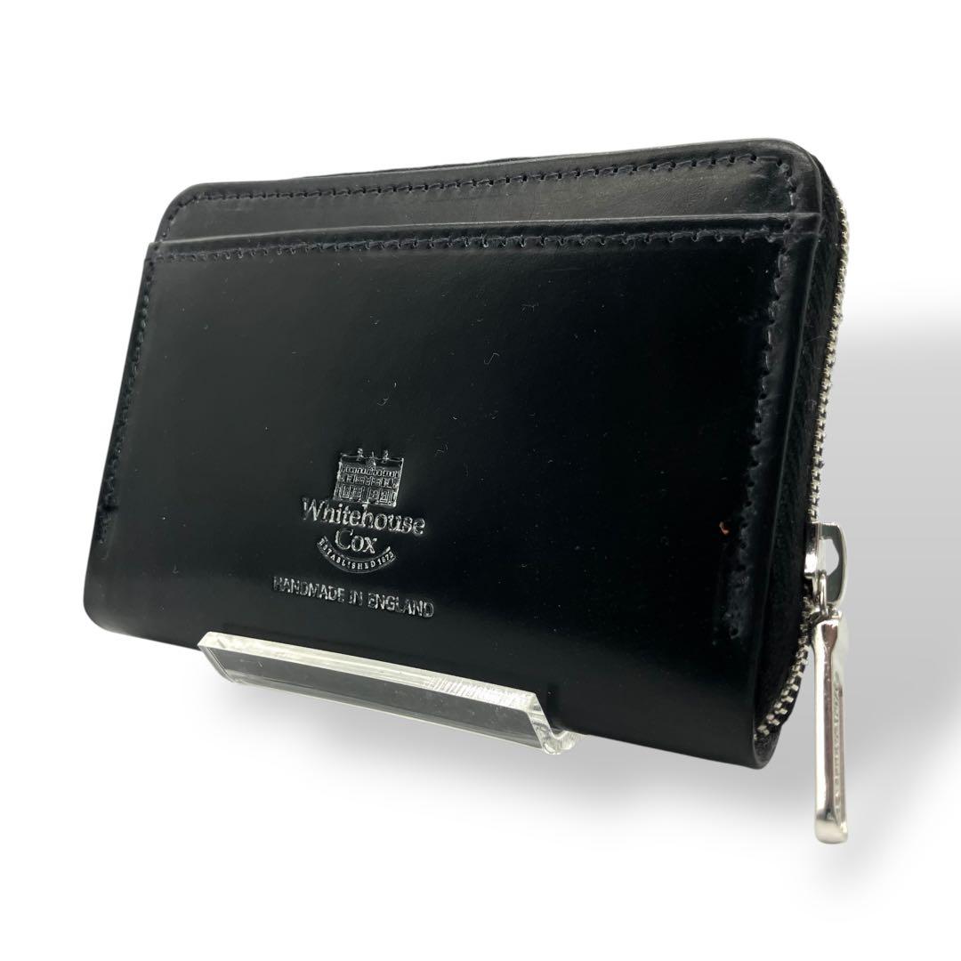良品 1984 WHITEHOUSE COX ケース レザー ブラック カードケース ｜Whitehouse Cox｜ホワイトハウスコックス 公式
