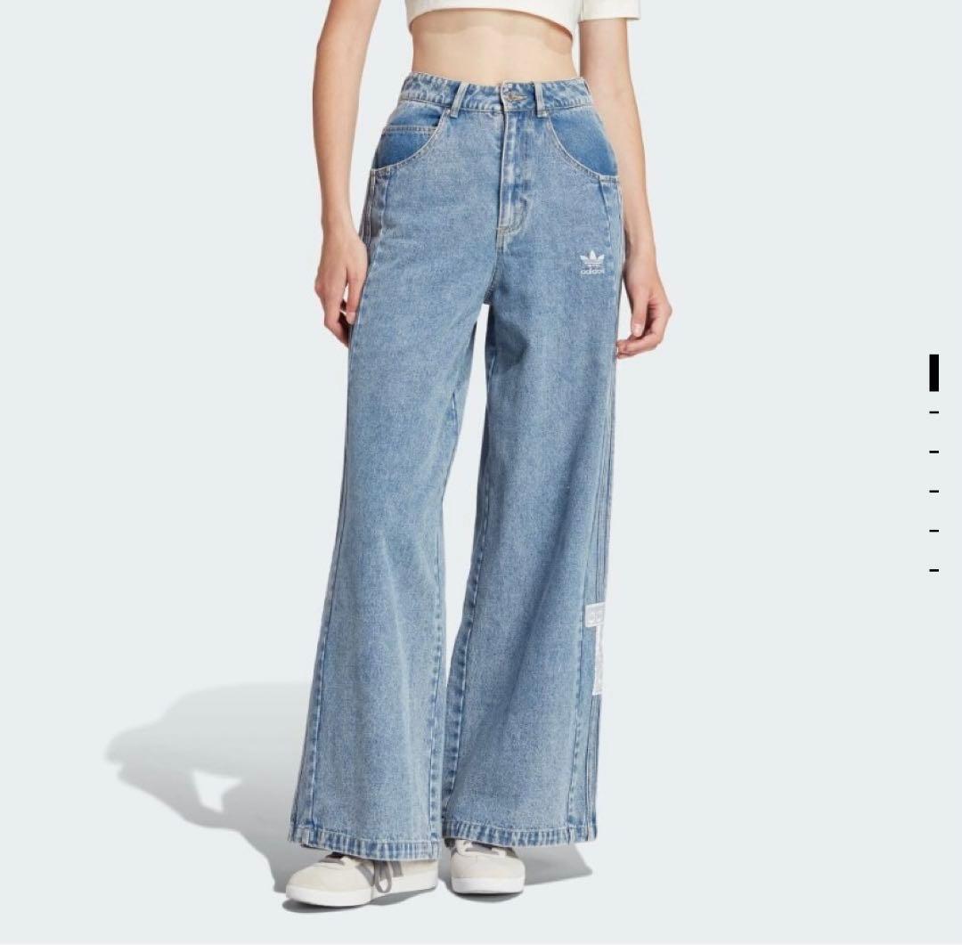 Adidas アディブレイク ワイド デニム - メルカリ