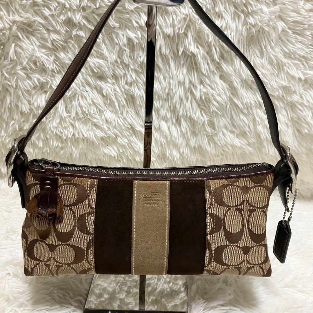 COACH アクセサリーポーチ 8K09 シグネチャー ストライプ チャーム COACH】コーチ公式オンラインストア