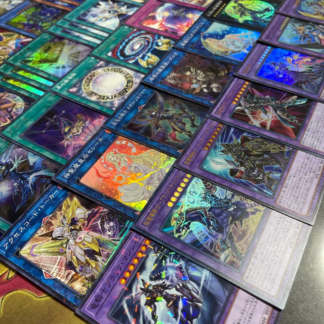 本格構築 光の黄金櫃デッキ 武藤遊戯デッキ ブラックマジシャン 破壊竜