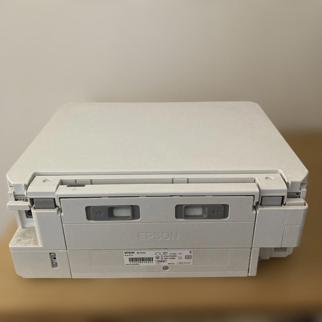 故障品】エプソン プリンタ EP-813A ホワイト - メルカリ
