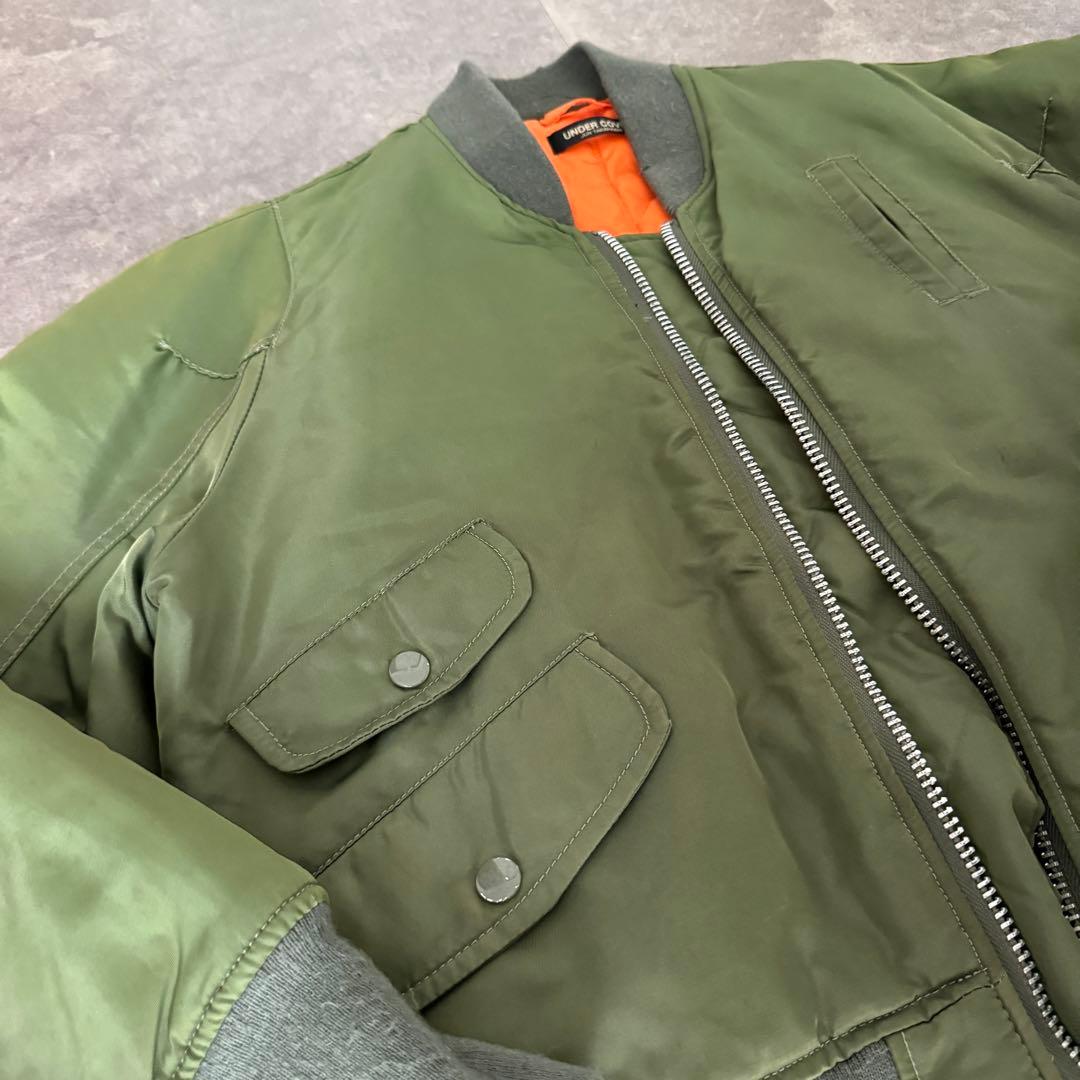 激レア UNDERCOVER 94 MA-1 ムラジュン、フミヤ着 初期 - メルカリ