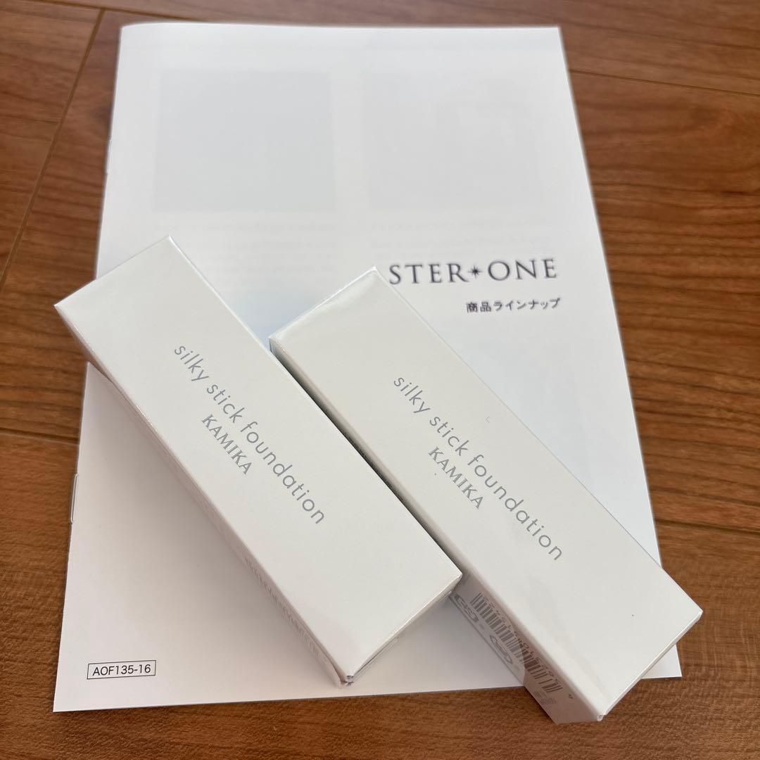 KAMIKA シルキースティックファンデーションホワイト2本セット シルキースティックファンデーション | KAMIKA（カミカ）オフィシャル