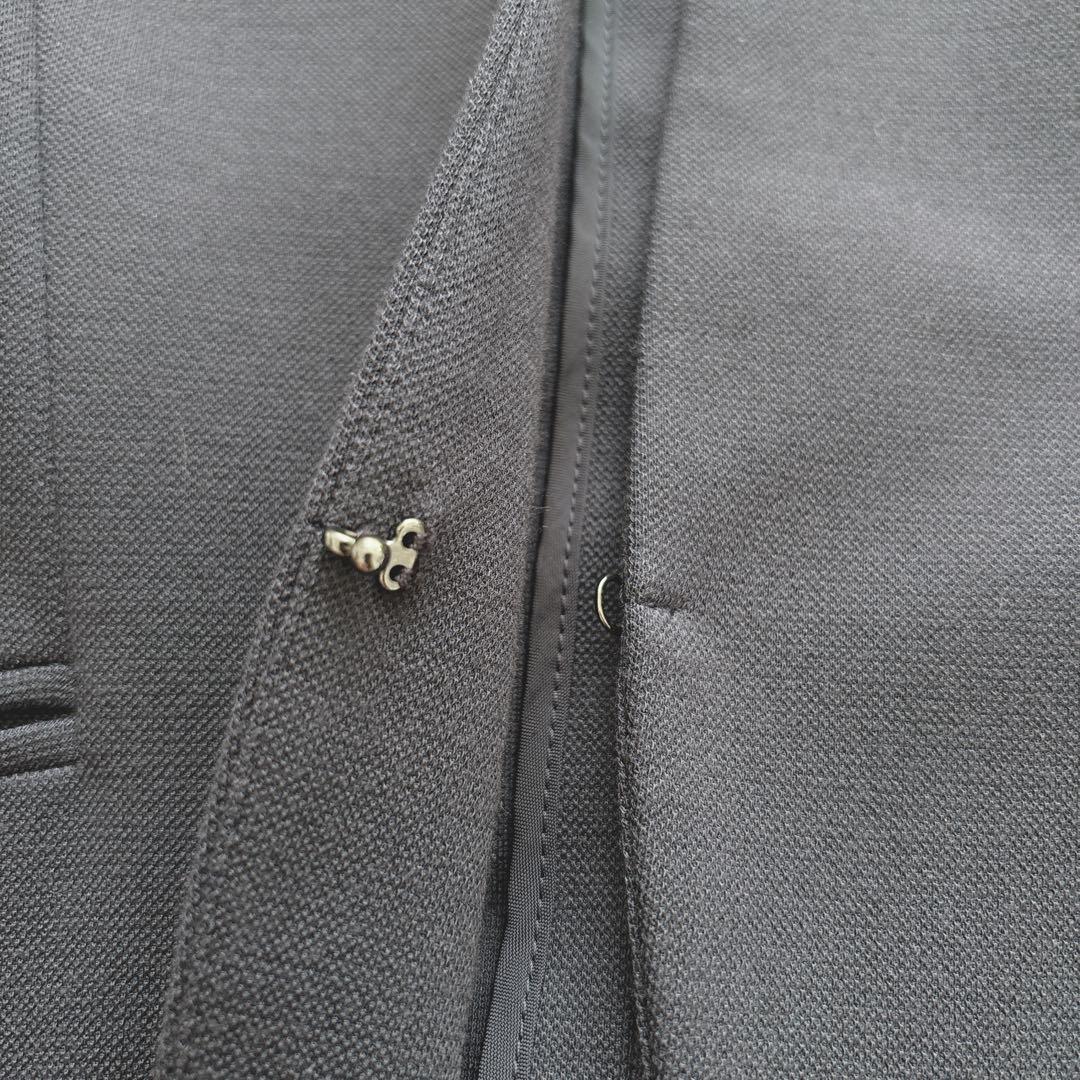 美品✨NEMIKA パンツスーツ ネイビー ストレッチ レリアン