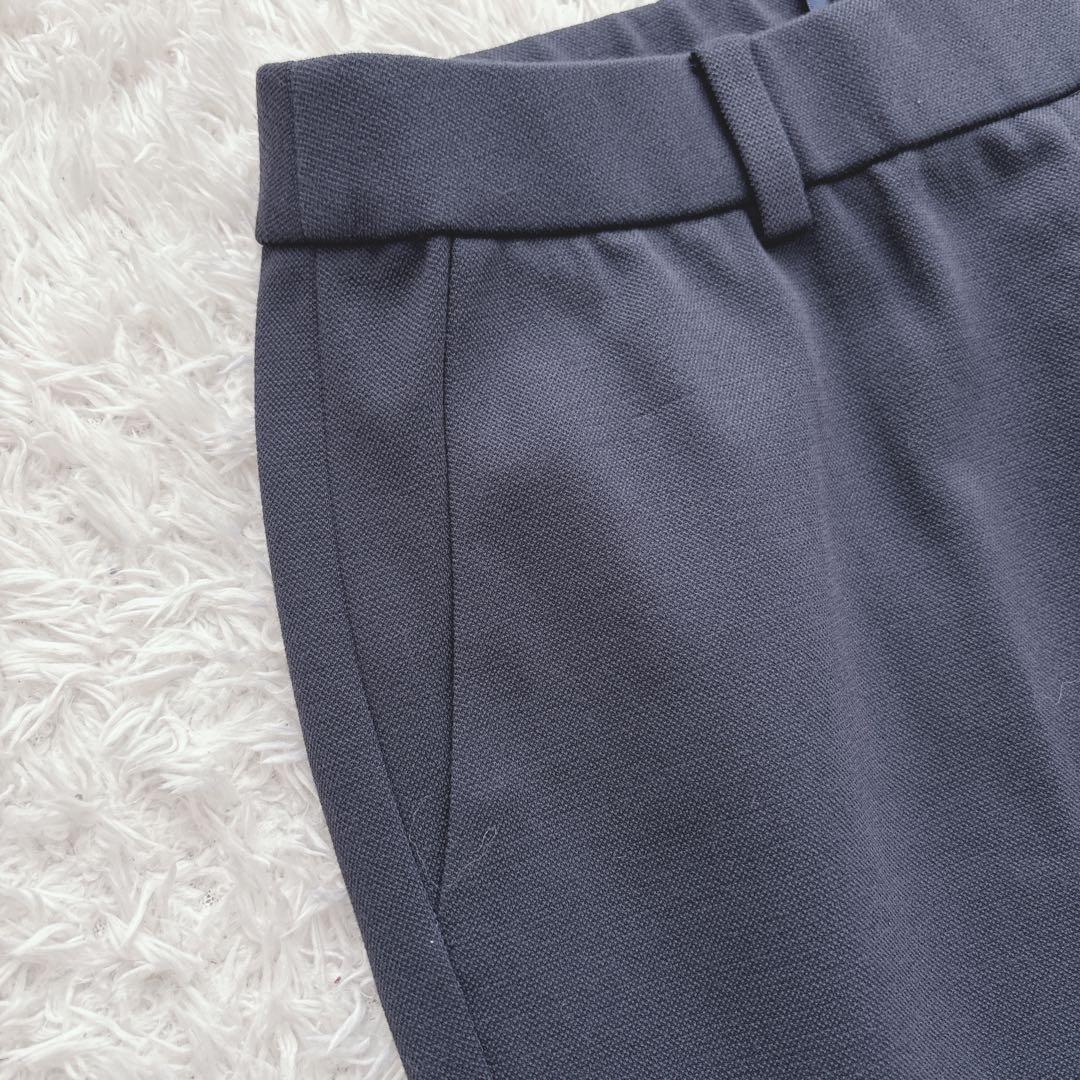 美品✨NEMIKA パンツスーツ ネイビー ストレッチ レリアン