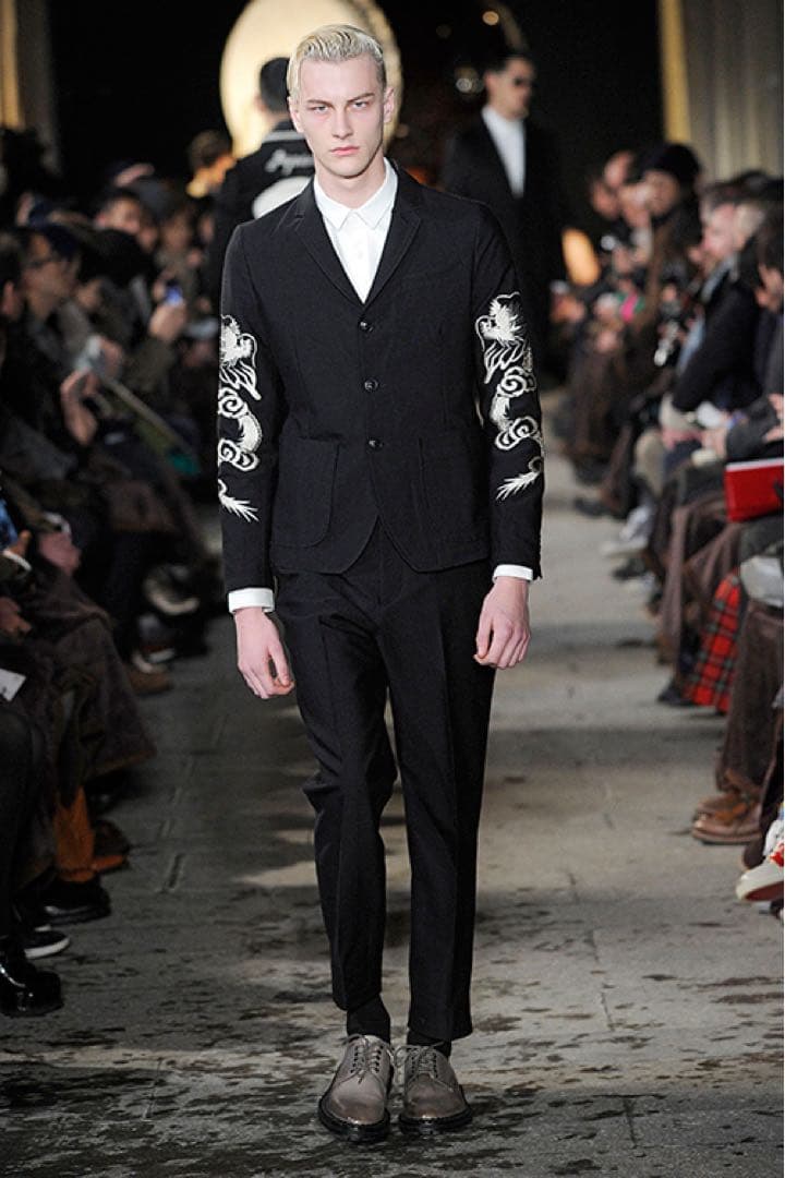 名作　ミハラヤスヒロ スカジャンテーラードジャケット