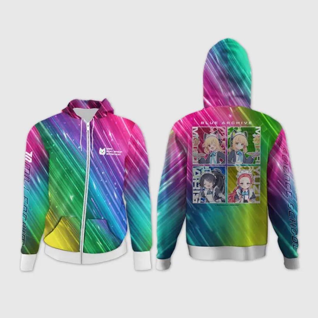 ブルーアーカイブ ブルアカ アニプラス ミレニアム 韓国 パーカー