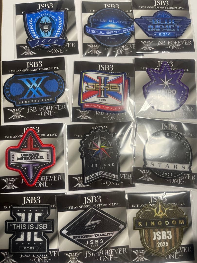 三代目ワッペン12種【即購入⭕️】