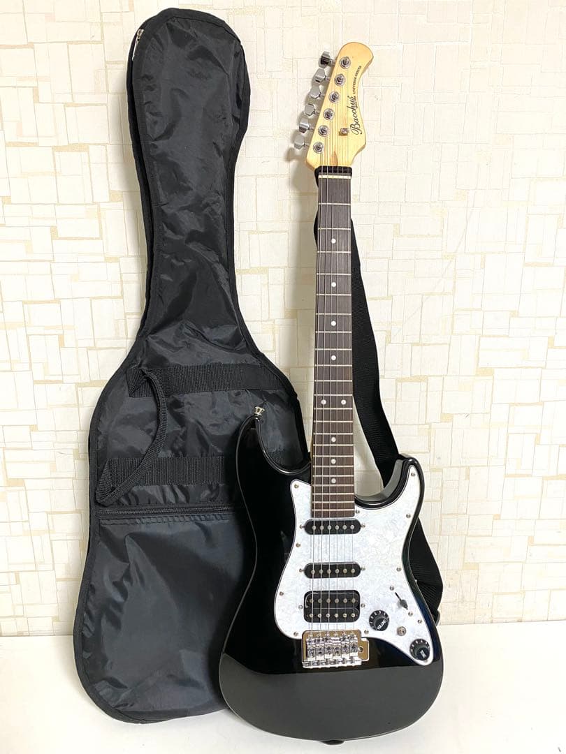 Bacchus Universe Series エレキギター ブラック キッズ用