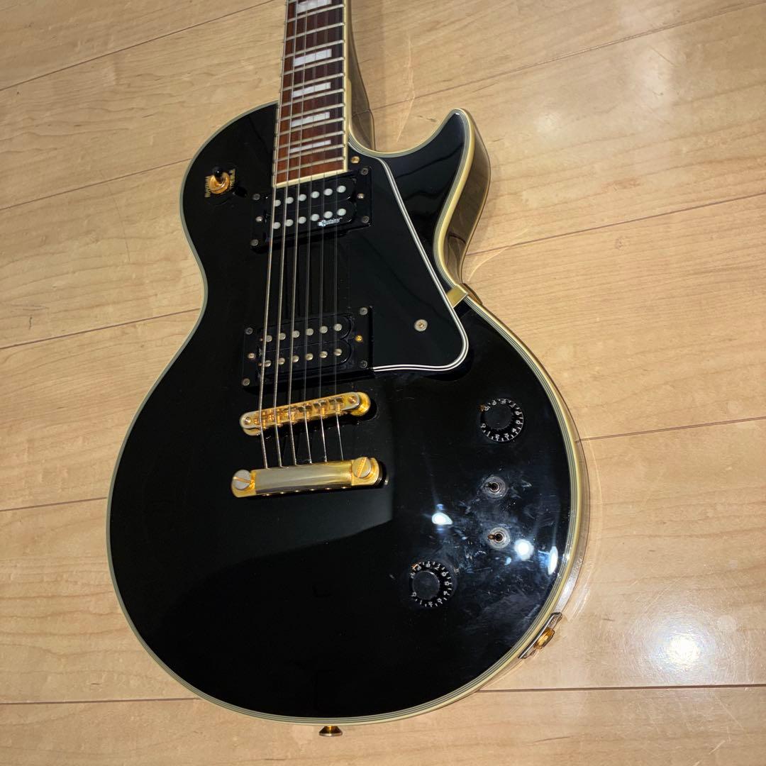 激レア サスティナー搭載 Burny RLC-75S レスポールカスタムモデル