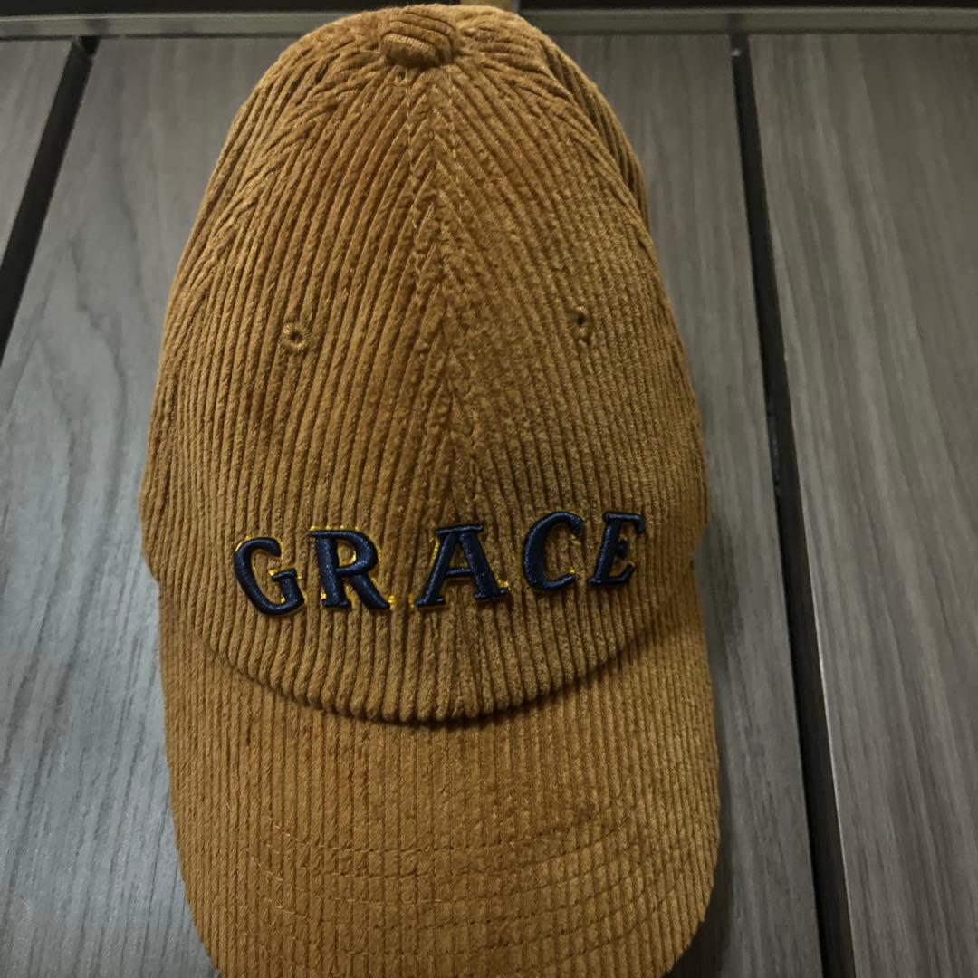 walesbonner　ベージュ コーデュロイキャップ GRACE