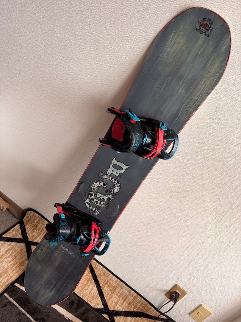 春セール】Salomon スノーボード 板 ビンディングセット 156cm - メルカリ