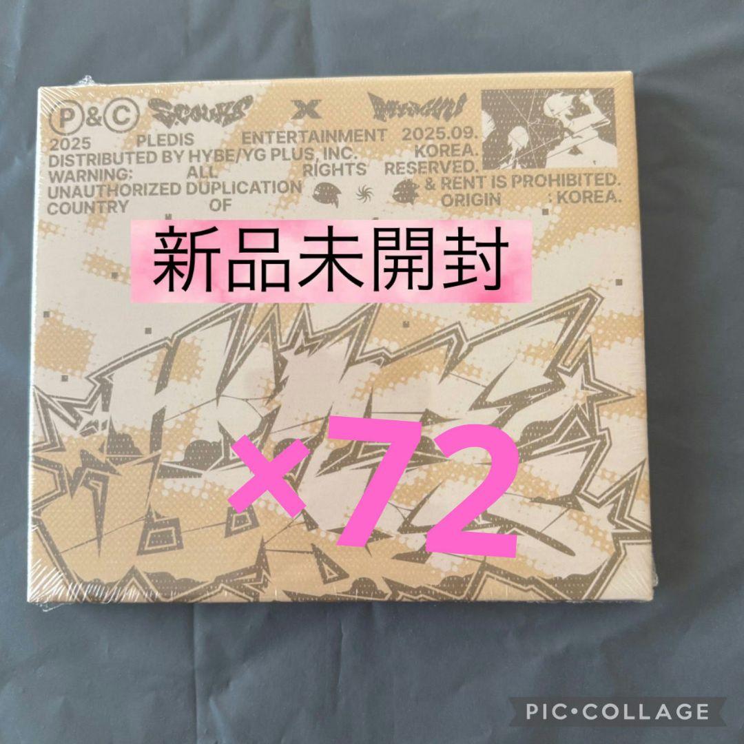 新品未開封　seventeen CxM　COMPACT Ver.　72枚