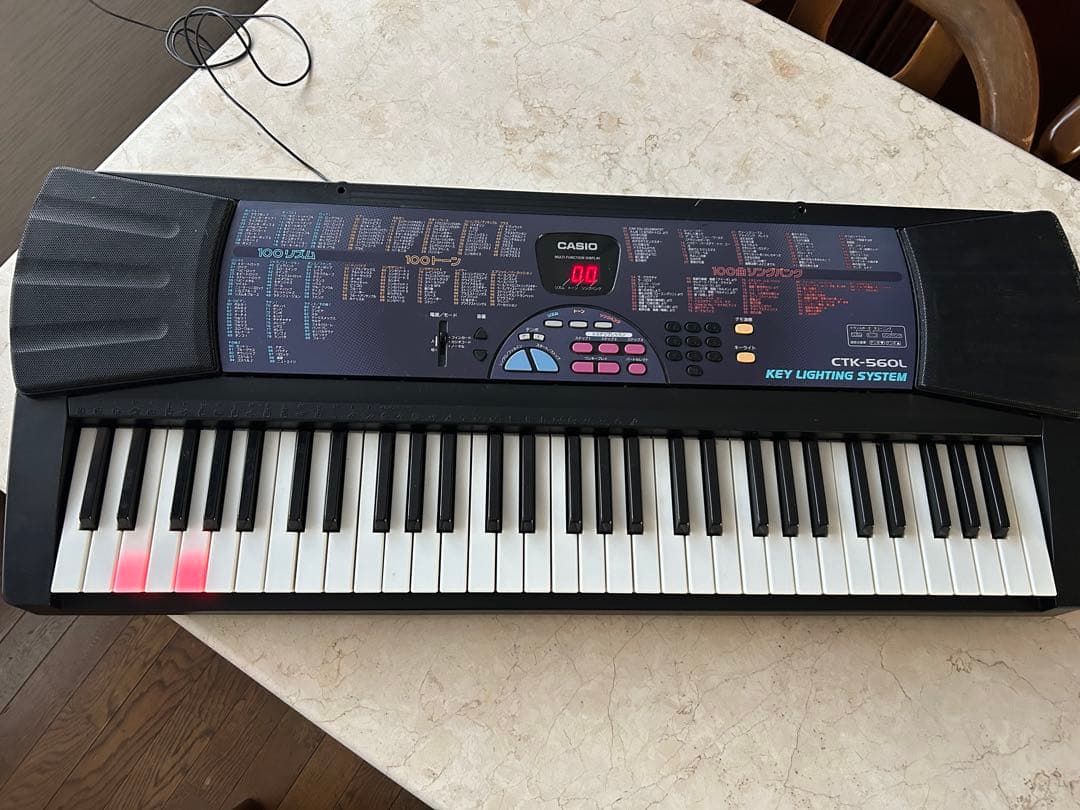 CASIO 電子キーボード 電子ピアノ CTK-560L - メルカリ