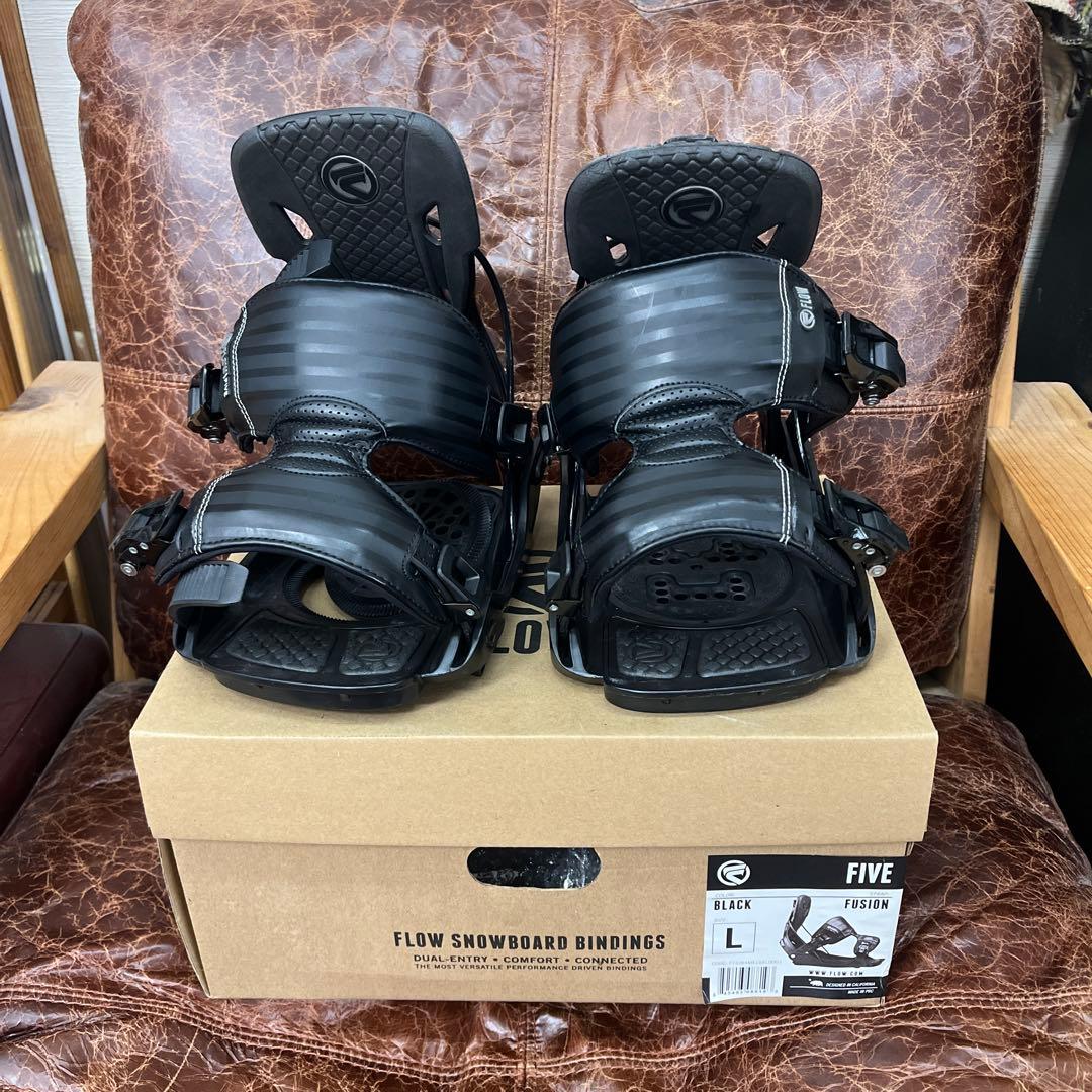 Flow Five ビンディング ブラック L FLOW - 2019年 FLOWフローFIVE FUSION新品未使用バインディング L の