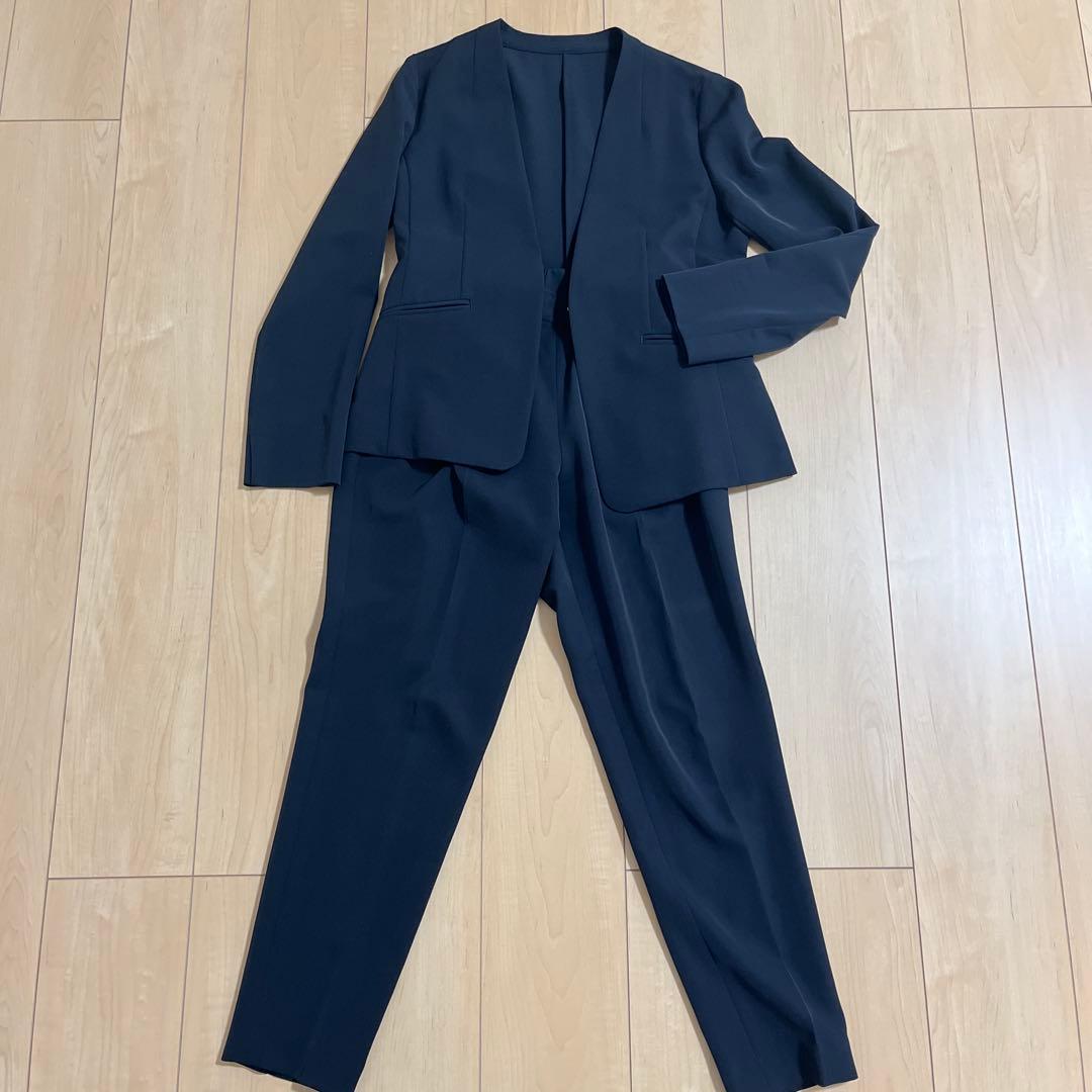 GREEN LABEL RELAXING パンツスーツ 38 ネイビー 試着のみ☆超美品green label relaxing パンツスーツ ネイビー - メルカリ