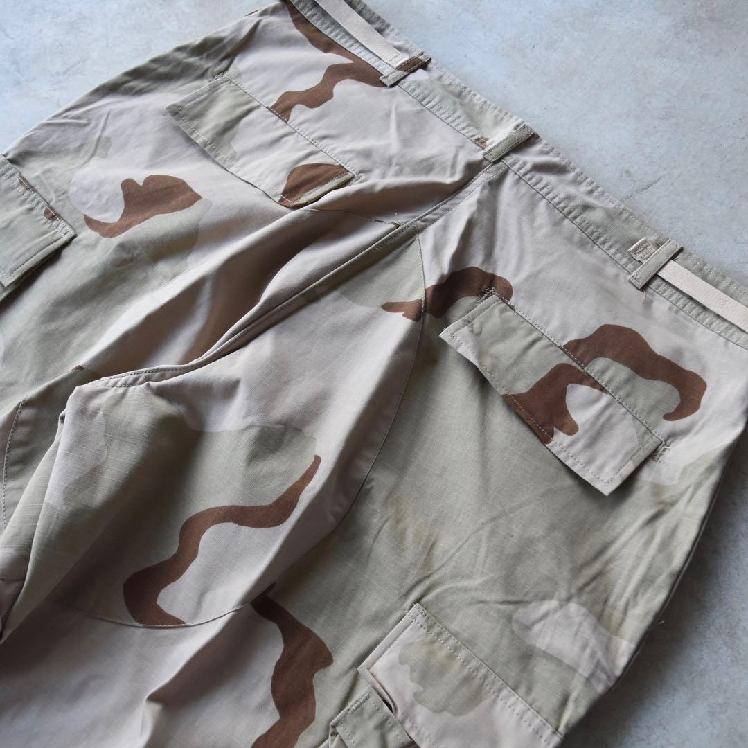 U.S.ARMY BDU デザートカモフラージュ 米軍実物 迷彩 L-R 未使用