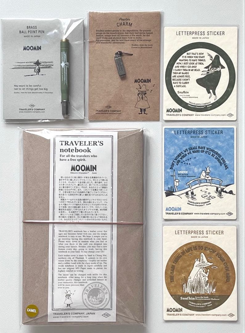 新品未開封】【数量限定】トラベラーズノート ムーミン MOOMIN