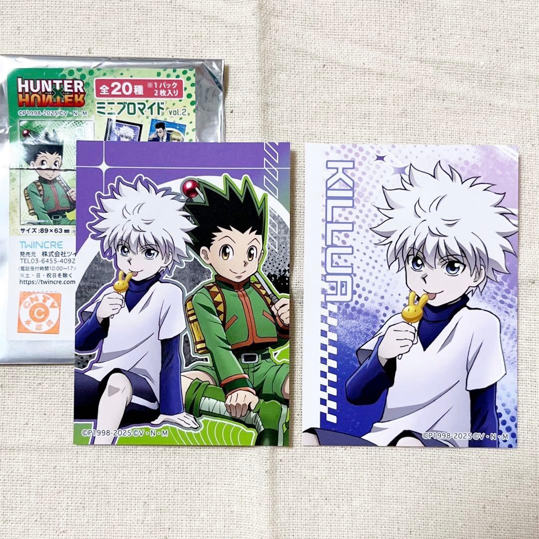 HUNTER×HUNTER キルア ゴン ミニブロマイド - メルカリ