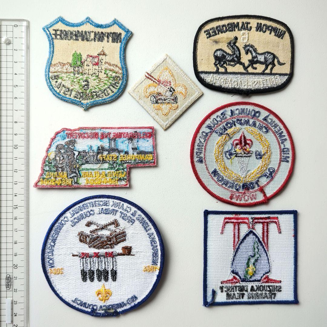 ボーイスカウト ワッペン 7枚セット - メルカリ