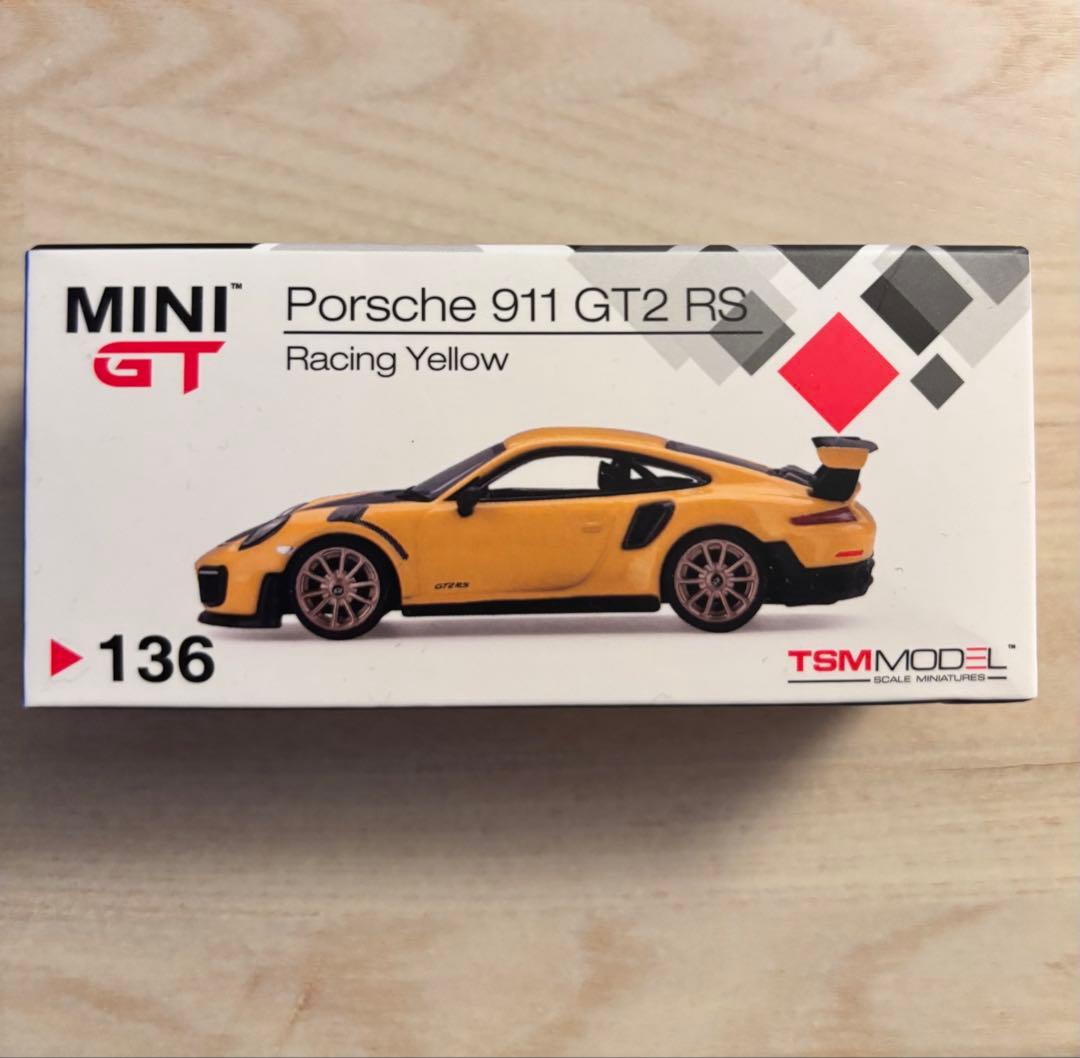 ミニカー MINI GT Porsche 911 GT2 RS Racing Yellow