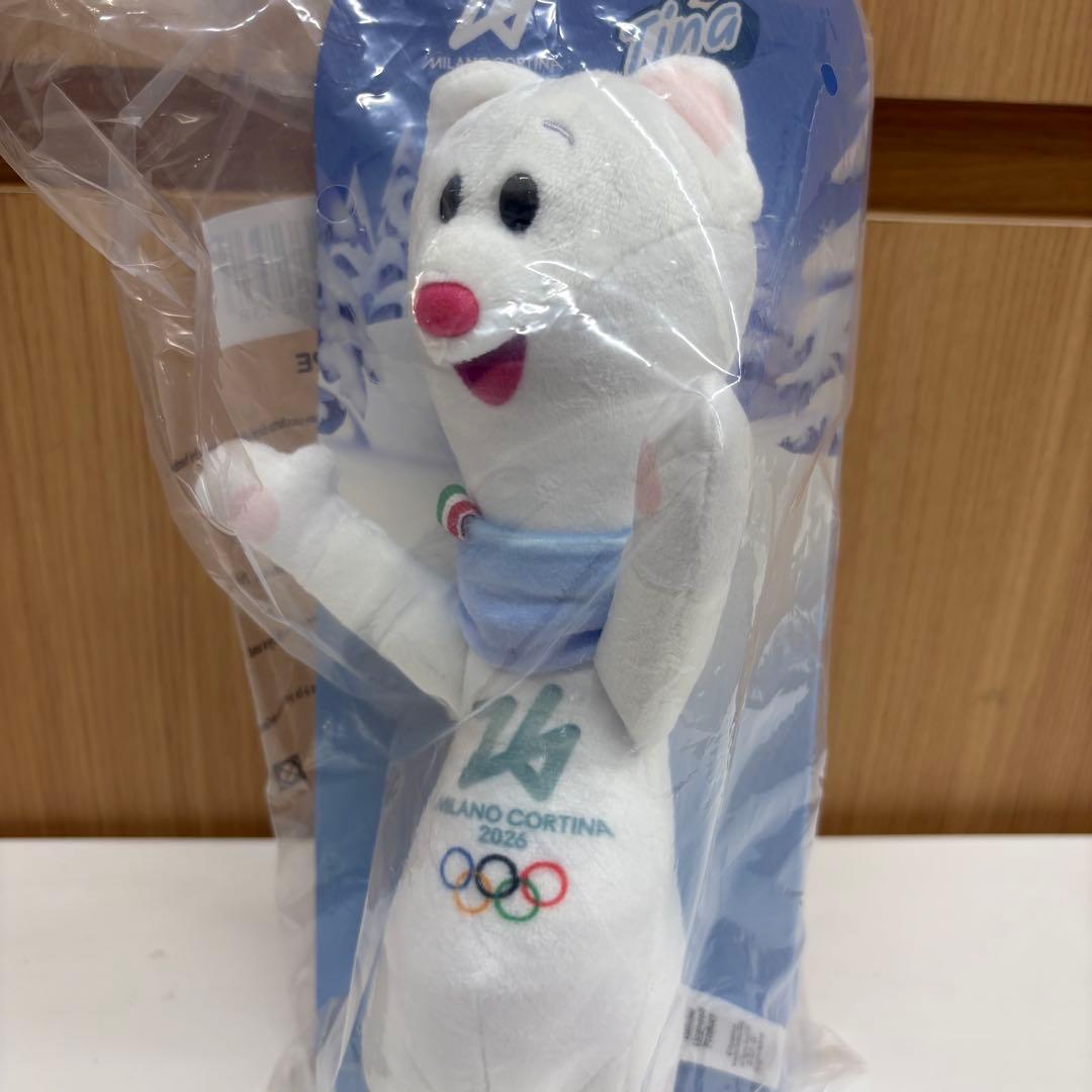 新品】Tina ティナ ぬいぐるみ マスコット ミラノ・コルティナ2026