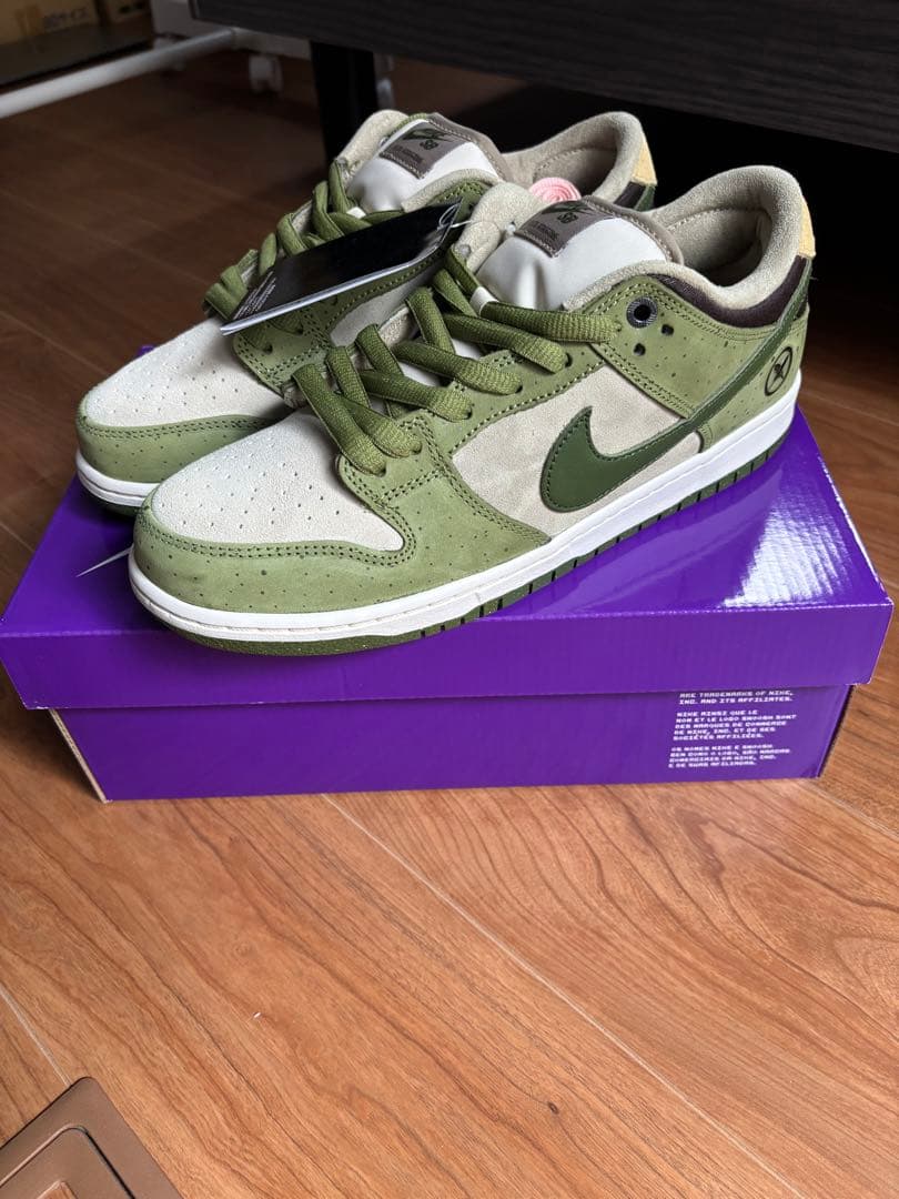 Nike Dunk Low オリーブグリーン　堀米ダンク