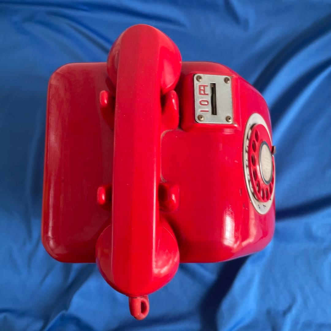 当時物 昭和レトロ 赤電話 公衆電話 田村電機 670-A 2 置物 - メルカリ
