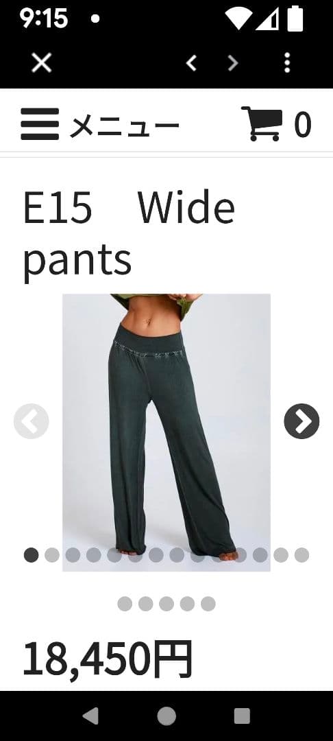 サルセーション salsaIonウェアS 新作試着のみ。