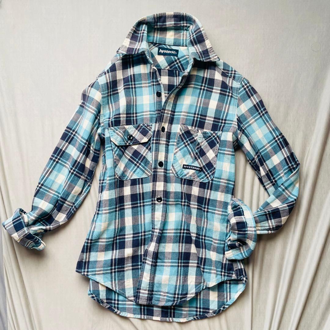 ヒステリックグラマー ネルシャツ 長袖 チェック シャツ hysteric