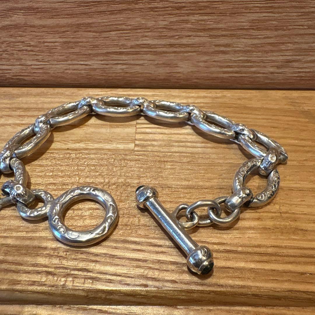 値下げARIZONA SV925 シルバーリンクチェーンブレスレット - メルカリ