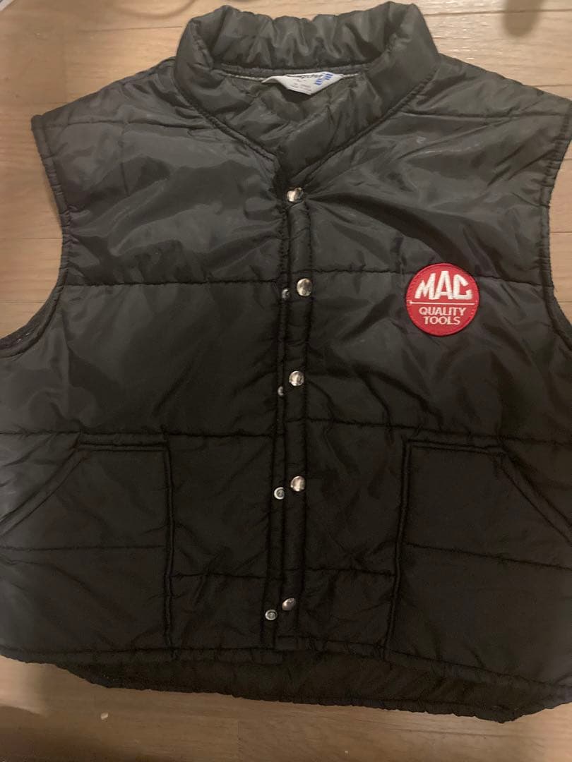 swingster 中綿ベスト　ブラック　チャンピオンプラグ