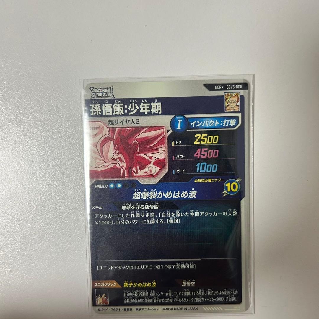 む*様 ドラゴンボールスーパーダイバーズ SDV5-008 孫悟飯少年期