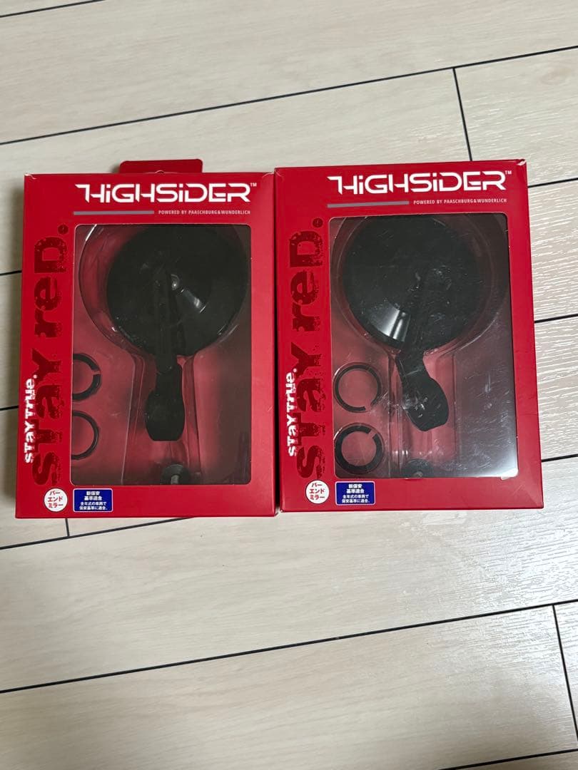 値下げ中！HIGHSIDER BAREND バイクミラーMONTANA2セット