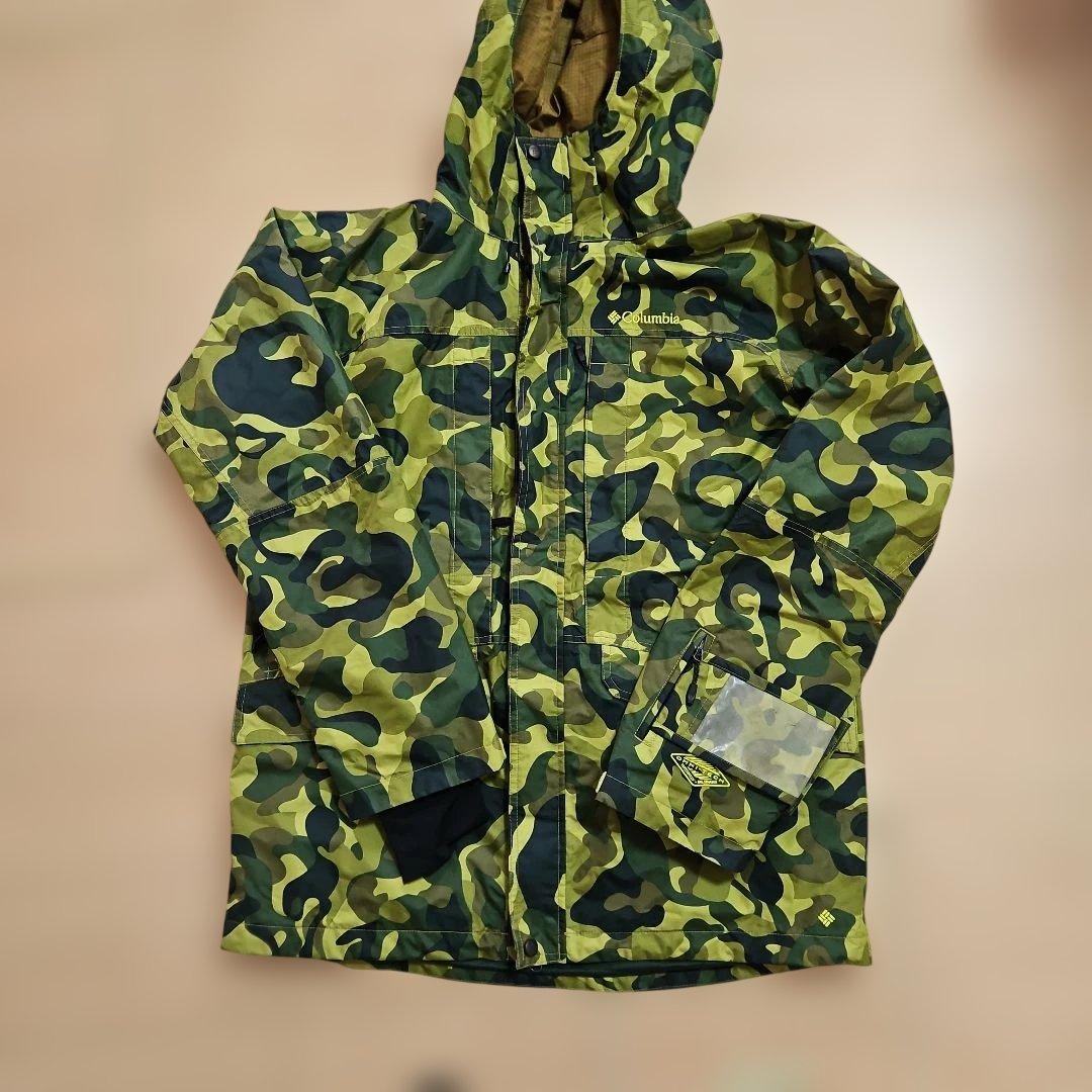 早い者勝ち！Columbia スノーボードウェアカモフラージュジャケット xL コロンビア(Columbia) スノーボードウェア ジャケット CORESHOT SHELL