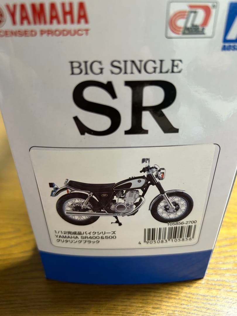 YAMAHA SR400&500 1/12スケール ダイキャストモデル - メルカリ