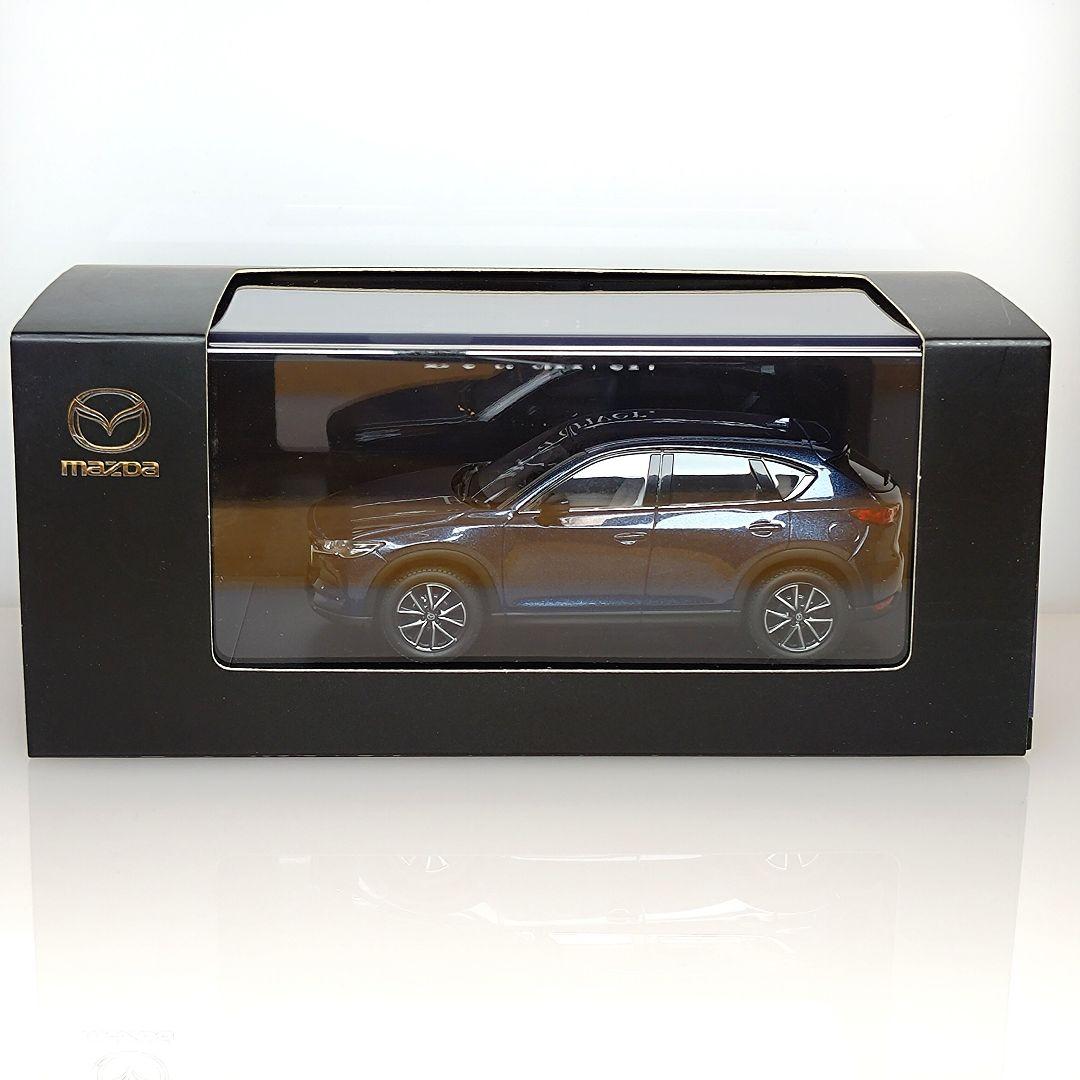 新型 マツダ CX-5 カラーサンプル ディープクリスタルブルーマイカ 1/43