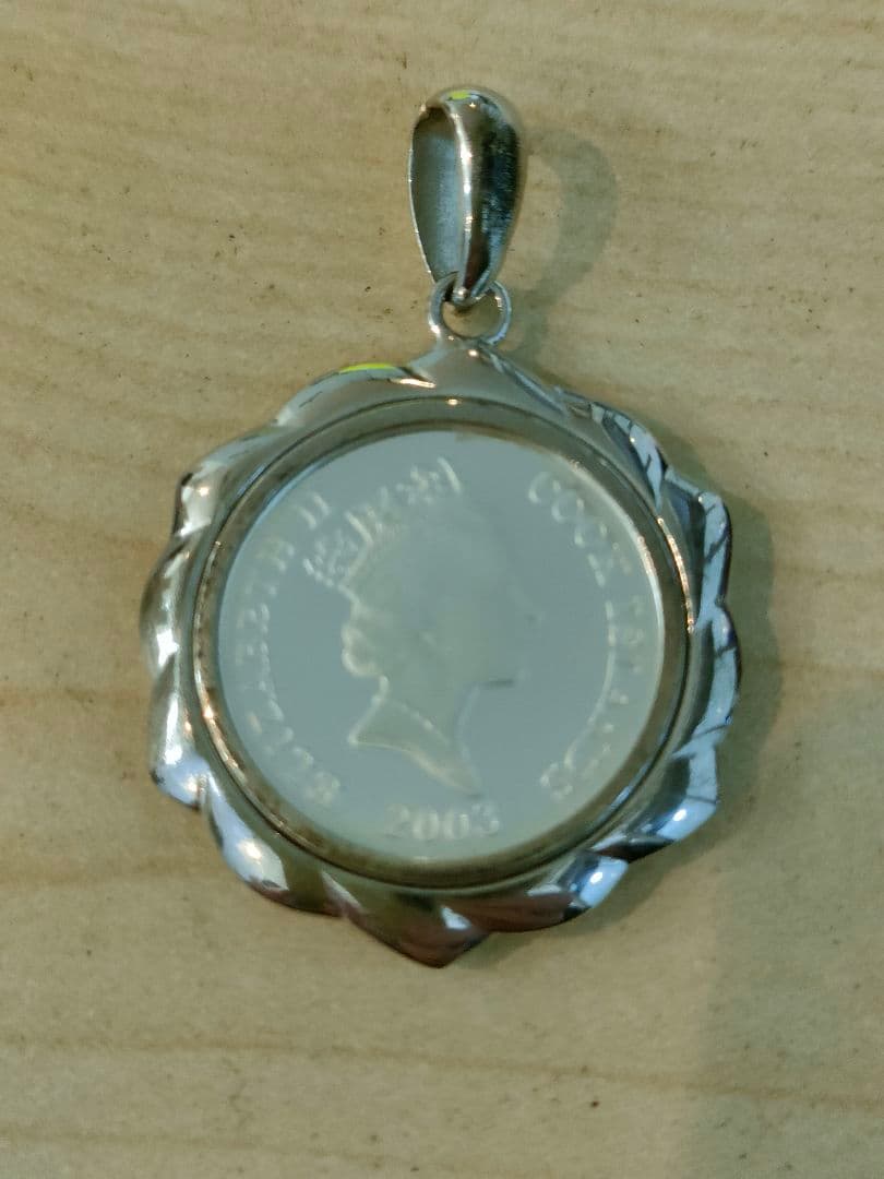 ペンダントトップ 】［純銀］silver999 クック諸島