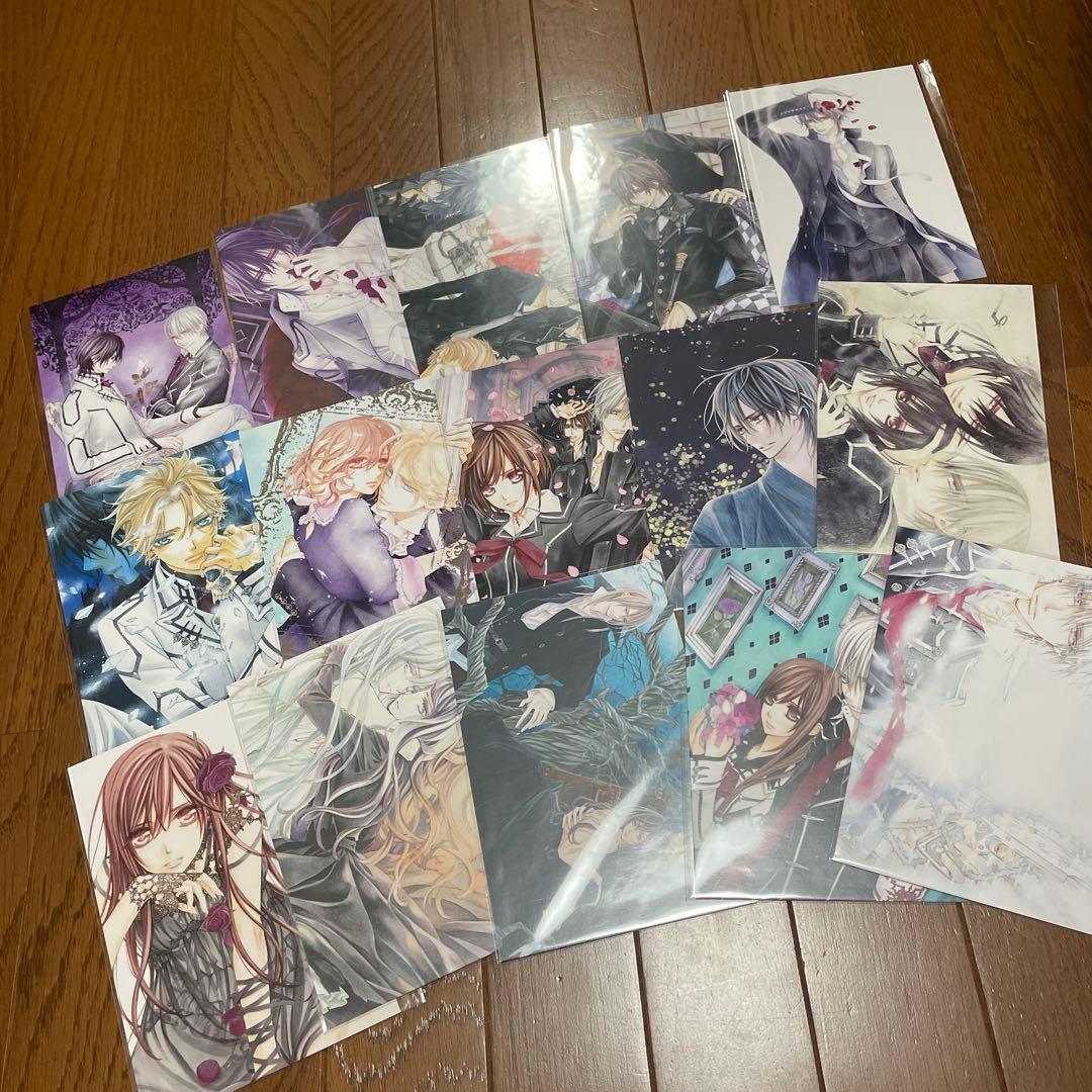 漫福ガチャ　 ヴァンパイア騎士 ポストカードセット