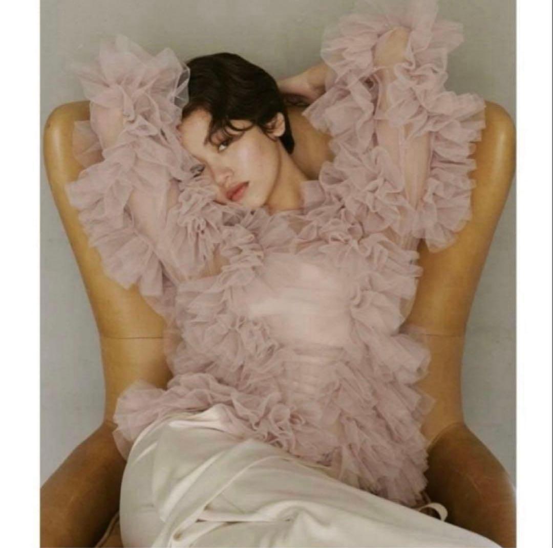 新品】 NOTREémor tulle veil tops pink - メルカリ