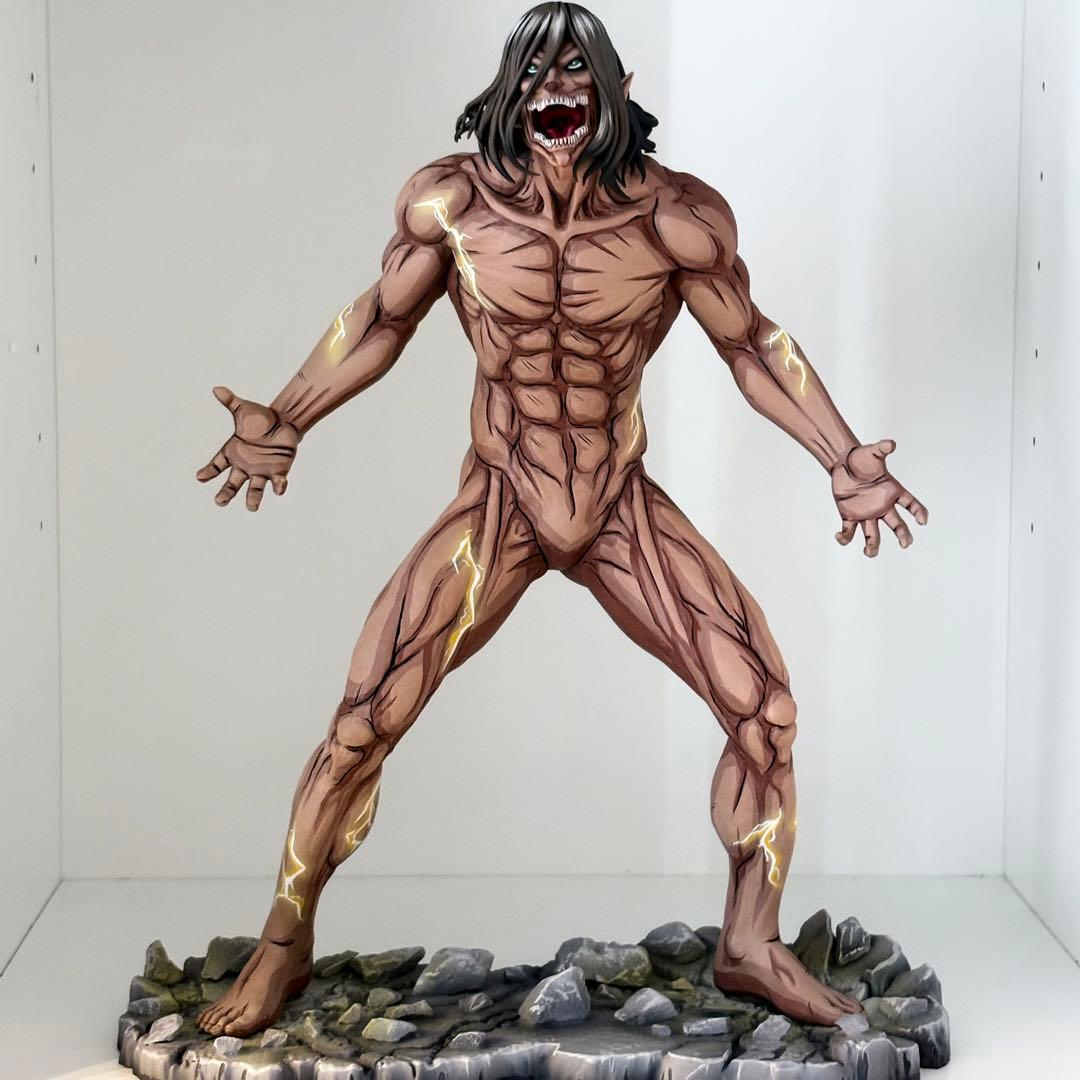 進撃の巨人 一番くじ 自由を求めて A賞 エレン 巨人 フィギュア