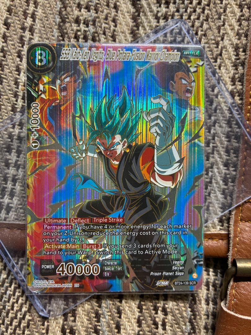 BT24-139 SCR ドラゴンボール海外カード　ドラゴンボール超カードゲーム