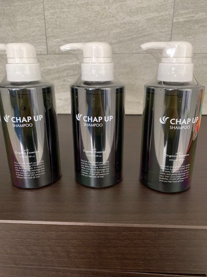 チャップアップ CHAP UP シャンプー 3本セット 新品